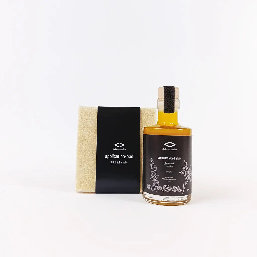 Set für natürliche & nachhaltige Holzpflege - premium wood elixir duo | 200ml - studio moreandless.com