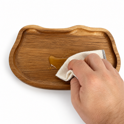 Wax Buffer | wiederverwendbares Tuch zum Auftragen von Holzwachs
