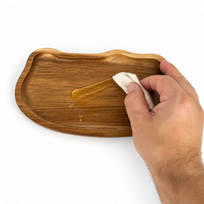 Wax Buffer | wiederverwendbares Tuch zum Auftragen von Holzwachs