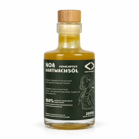 Noa Starterset 200ml | Holzpflege-Set mit Holzöl & Zubehör