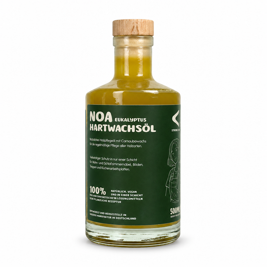 Noa Hartwachsöl 500ml | natürliches Holzpflegeöl für den Innenraum