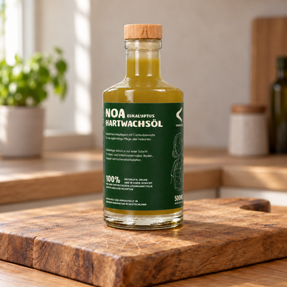 Noa Hartwachsöl 500ml | natürliches Holzpflegeöl für den Innenraum
