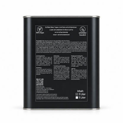 Natürliches Holzöl für Möbel & Innenräume – premium wood elixir 3l
