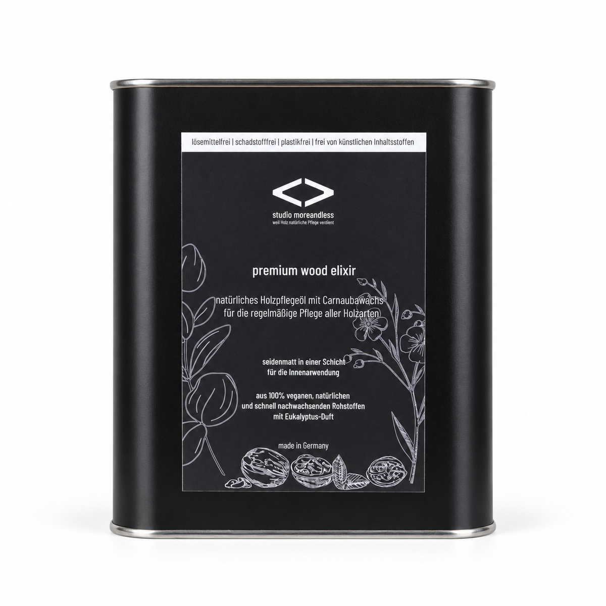 Natürliches Holzöl für Möbel & Innenräume – premium wood elixir 3l