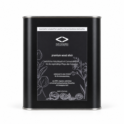 Natürliches Holzöl für Möbel & Innenräume – premium wood elixir 3l