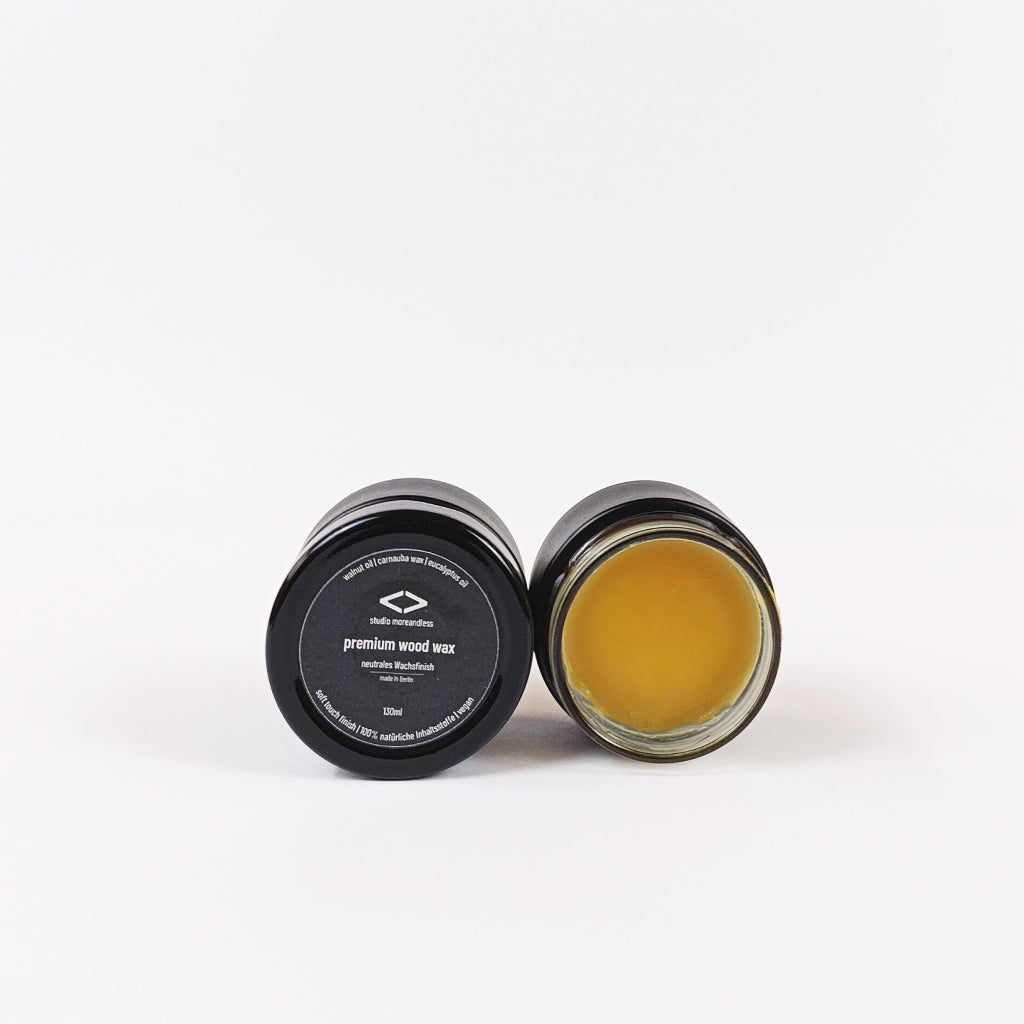 Natürliches Holzpflegemittel premium wood wax für seidigen Glanz und nachhaltigen Schutz von Holzoberflächen